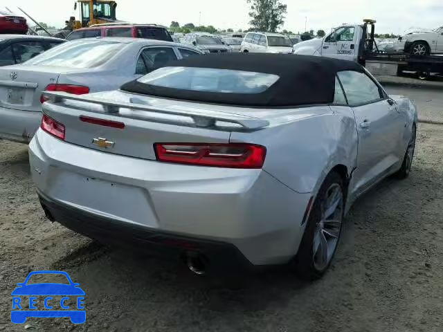 2017 CHEVROLET CAMARO LT 1G1FB3DS5H0137652 зображення 3