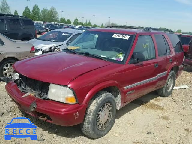 1999 GMC ENVOY 1GKDT13W8X2544327 image 1