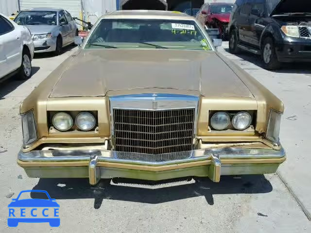 1978 LINCOLN CONTINENTL 8Y89A900623 зображення 6