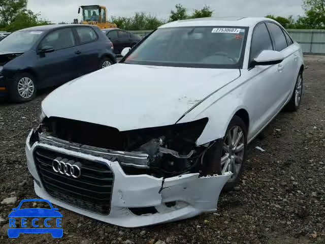 2013 AUDI A6 PREMIUM WAUGFAFC2DN073185 зображення 1