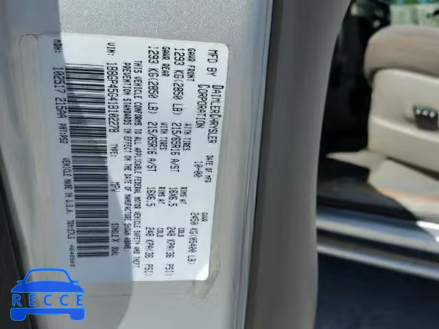 2001 DODGE CARAVAN SP 1B8GP45G41B102278 image 9