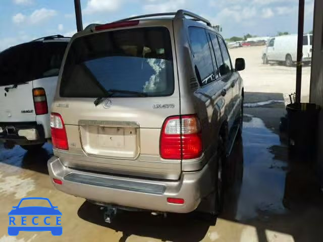 2000 LEXUS LX 470 JT6HT00W7Y0100128 image 3