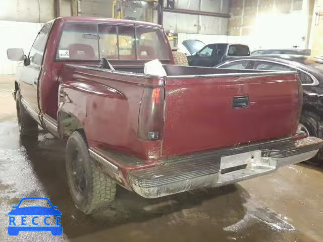 1993 CHEVROLET K1500 1GCEK14K1PZ105749 image 2