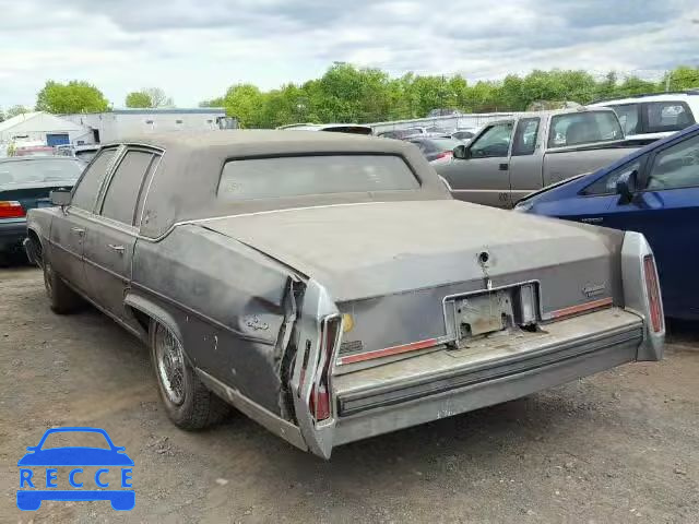 1986 CADILLAC FLEETWOOD 1G6DW69Y4G9738209 Bild 2