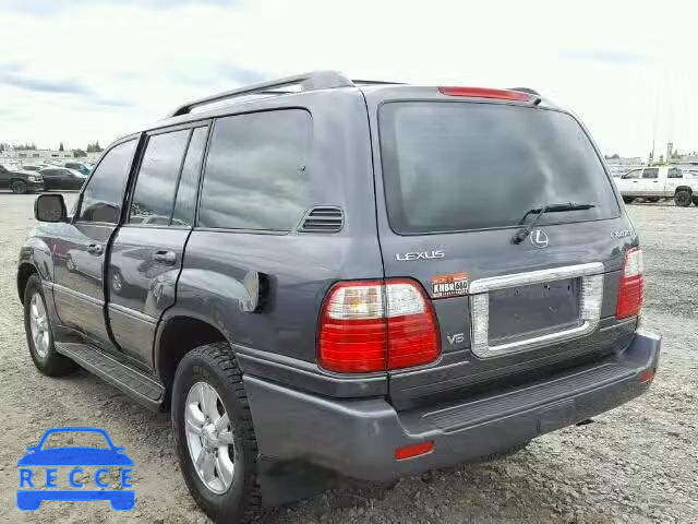 2003 LEXUS LX 470 JTJHT00W133525065 image 2