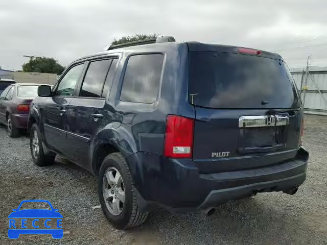 2009 HONDA PILOT EX 5FNYF38409B001870 image 2