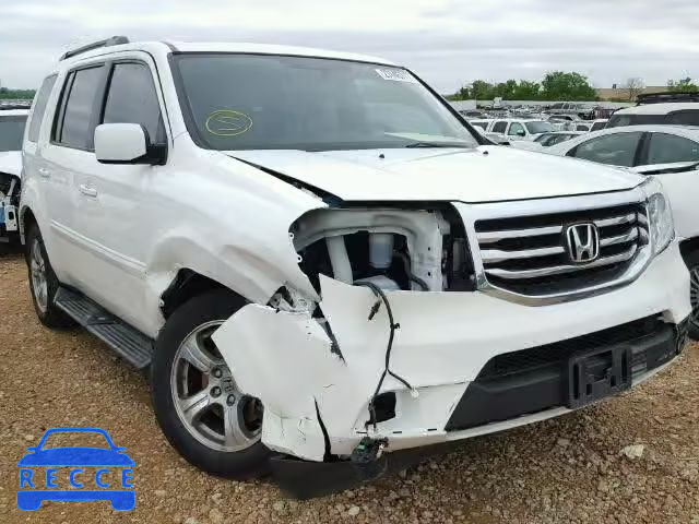 2013 HONDA PILOT EXLN 5FNYF4H78DB015797 image 0