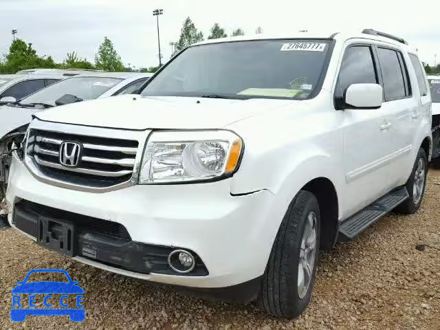 2013 HONDA PILOT EXLN 5FNYF4H78DB015797 image 1