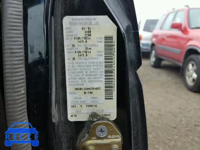 1991 NISSAN SHORT BED 1N6SD11S4MC354852 зображення 9