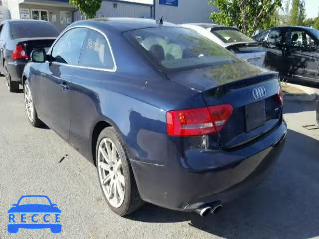 2011 AUDI A5 QUATTRO WAURFAFR0BA064566 image 2