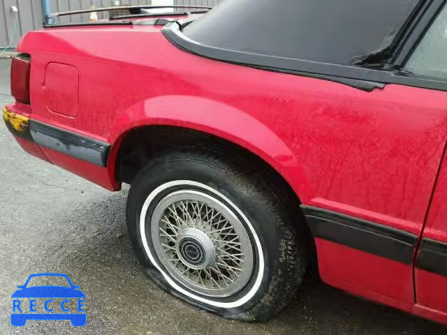 1990 FORD MUSTANG LX 1FACP44A1LF100229 image 9