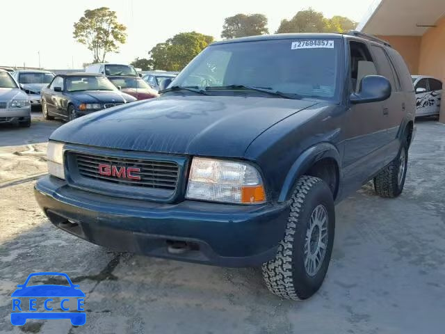 1998 GMC JIMMY 1GKDT13W4WK504082 image 1