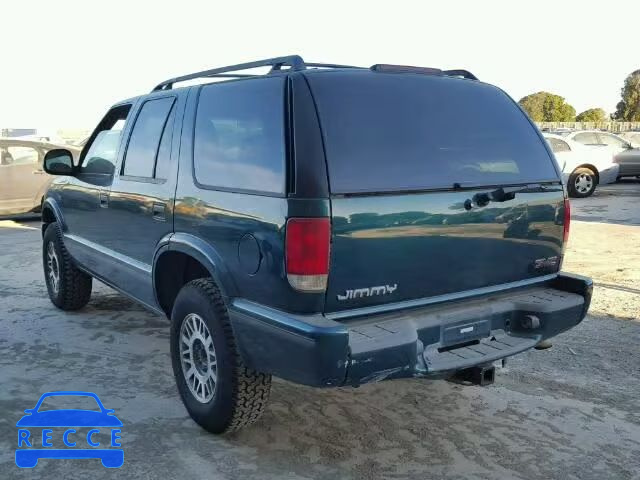 1998 GMC JIMMY 1GKDT13W4WK504082 image 2