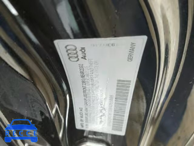 2009 AUDI A5 QUATTRO WAUDK78T59A055888 Bild 9
