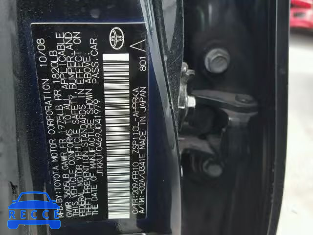 2009 SCION XD JTKKU10469J041979 image 9