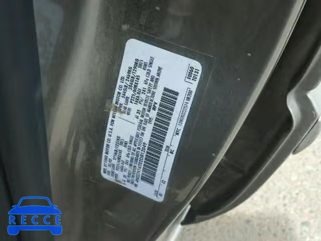 2002 NISSAN QUEST SE 4N2ZN16T02D812049 image 9