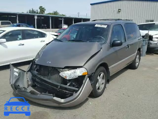 2002 NISSAN QUEST SE 4N2ZN16T02D812049 image 1