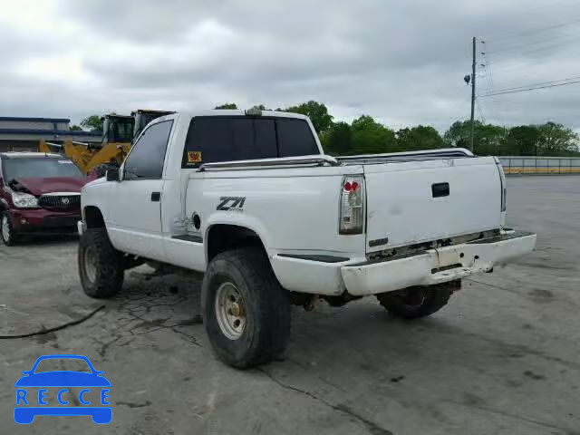 1993 CHEVROLET K1500 1GCEK14K9PZ237755 image 2