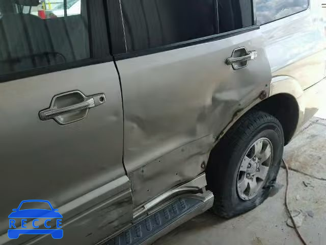 2003 MITSUBISHI MONTERO LI JA4NW51S73J036164 зображення 8