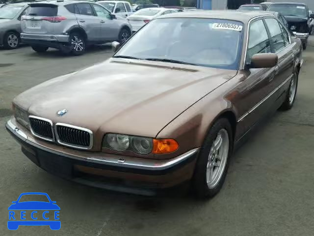 2000 BMW 740I AUTOMATIC WBAGG8344YDN80796 зображення 1