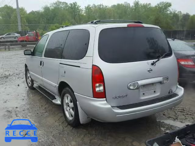 2002 NISSAN QUEST GXE 4N2ZN15T02D801909 image 2