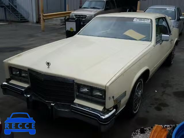 1984 CADILLAC ELDORADO 1G6AL5780EE655227 image 1