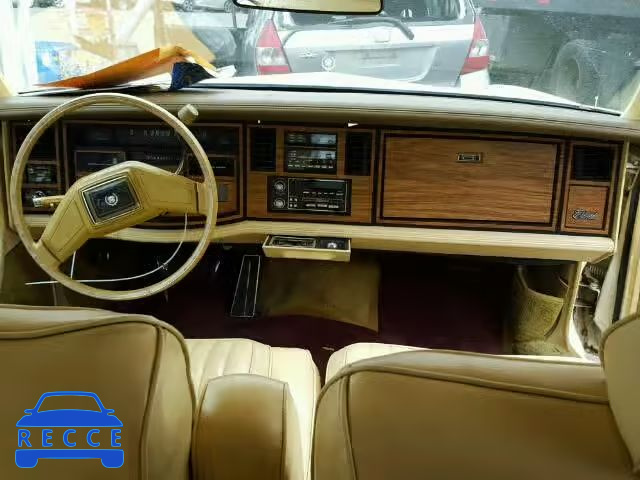 1984 CADILLAC ELDORADO 1G6AL5780EE655227 image 8