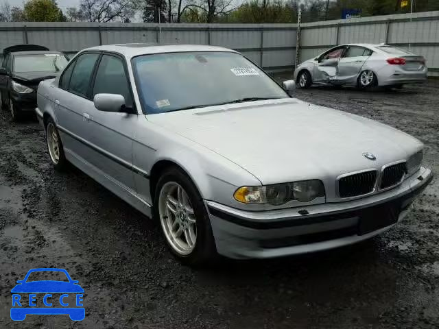 2001 BMW 740I AUTOMATIC WBAGG83421DN85873 image 0