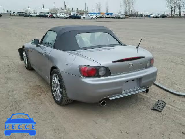 2000 HONDA S2000 JHMAP1143YT000378 image 2