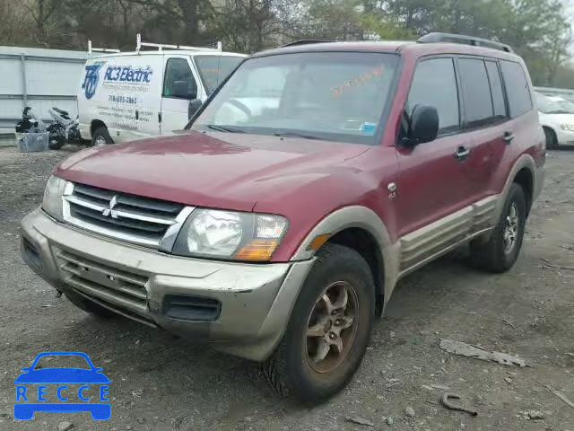 2002 MITSUBISHI MONTERO XL JA4MW31R72J002768 зображення 1