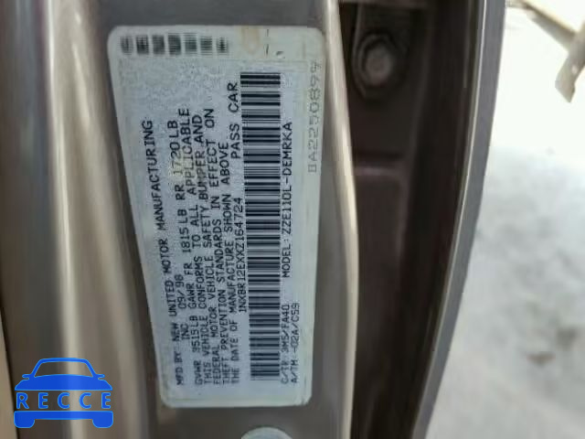 1999 TOYOTA COROLLA 1NXBR12EXXZ164724 Bild 9