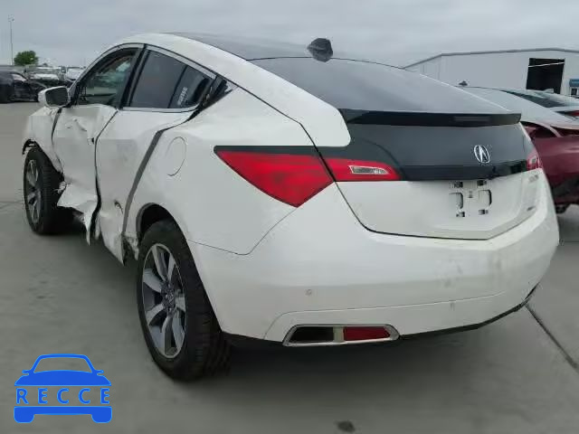 2013 ACURA ZDX 2HNYB1H69DH500360 зображення 2