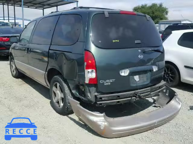 2002 NISSAN QUEST SE 4N2ZN16T72D817118 image 2