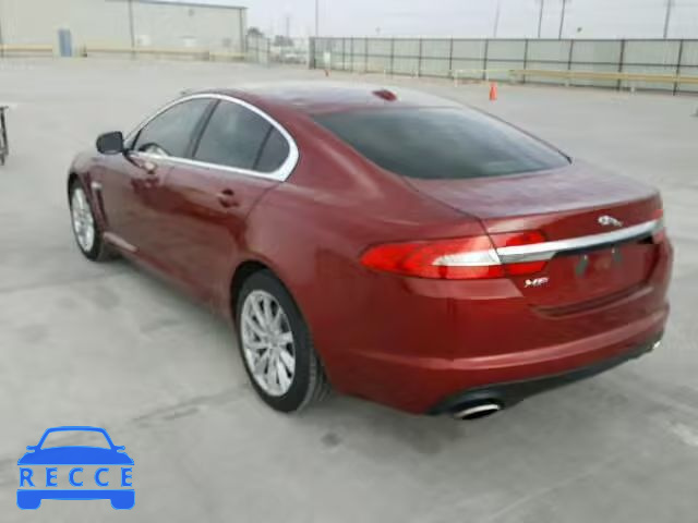 2012 JAGUAR XF SAJWA0FB9CLS39230 зображення 2