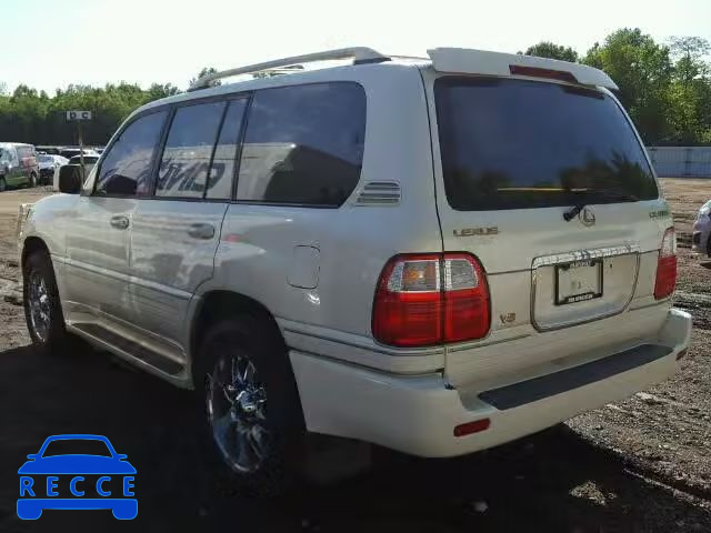 1999 LEXUS LX 470 JT6HT00W4X0076224 image 2