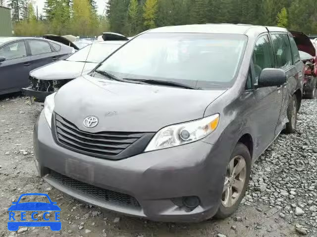 2011 TOYOTA SIENNA 5TDZK3DC0BS018988 image 1