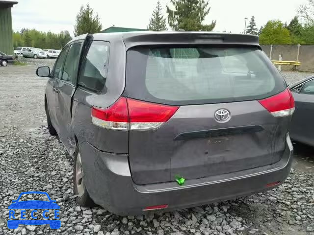 2011 TOYOTA SIENNA 5TDZK3DC0BS018988 image 2