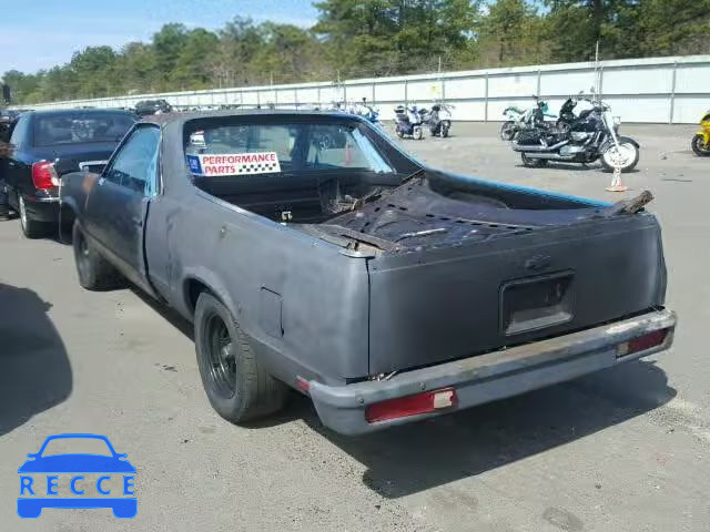 1987 CHEVROLET EL CAMINO 3GCCW80H2HS900306 image 2