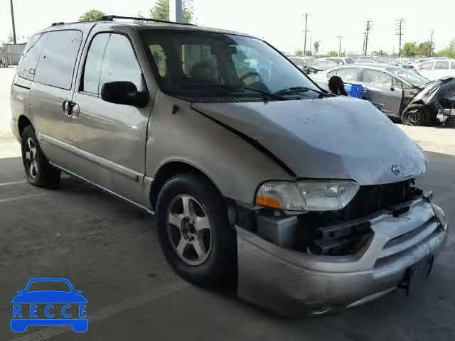 2001 NISSAN QUEST GXE 4N2ZN15T31D809954 image 0