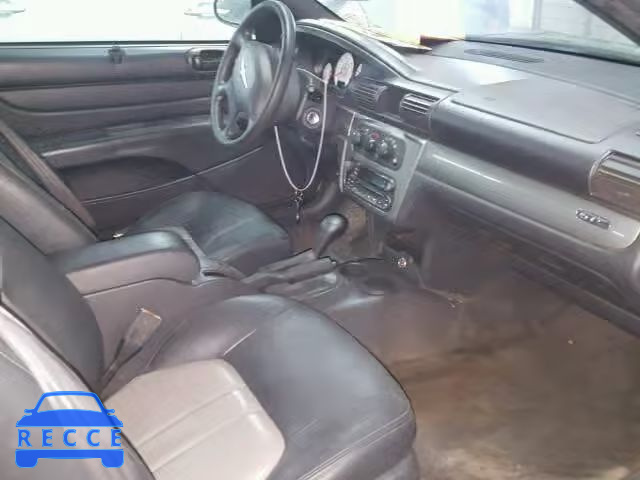 2005 CHRYSLER SEBRING GT 1C3EL75R65N586196 зображення 4