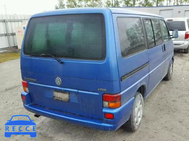 2000 VOLKSWAGEN EUROVAN MV WV2MH4708YH028604 image 3