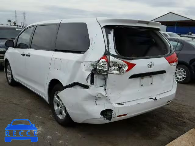 2014 TOYOTA SIENNA 5TDZK3DC5ES483562 image 2