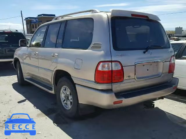 2001 LEXUS LX 470 JTJHT00W013503913 image 2