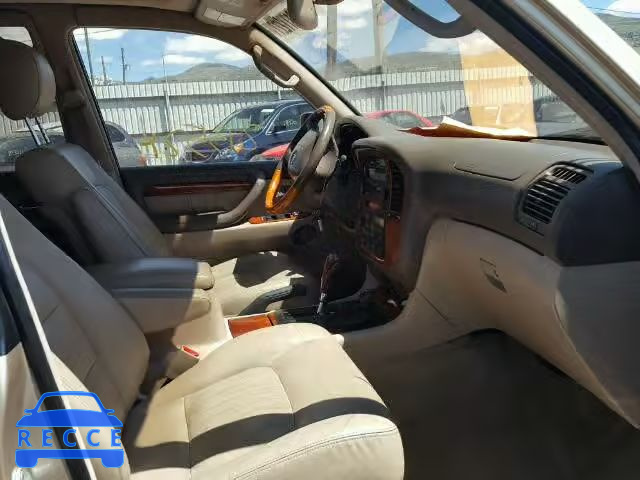 2001 LEXUS LX 470 JTJHT00W013503913 image 4