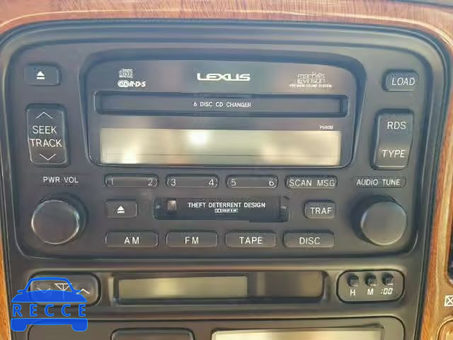 2001 LEXUS LX 470 JTJHT00W013503913 image 8