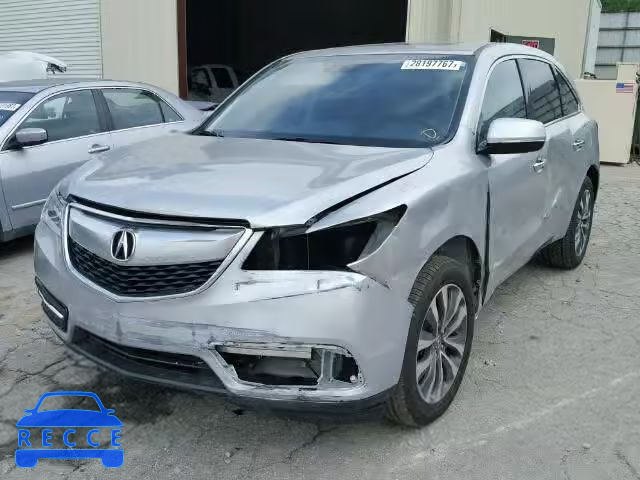 2014 ACURA MDX TECH 5FRYD3H43EB016507 зображення 1