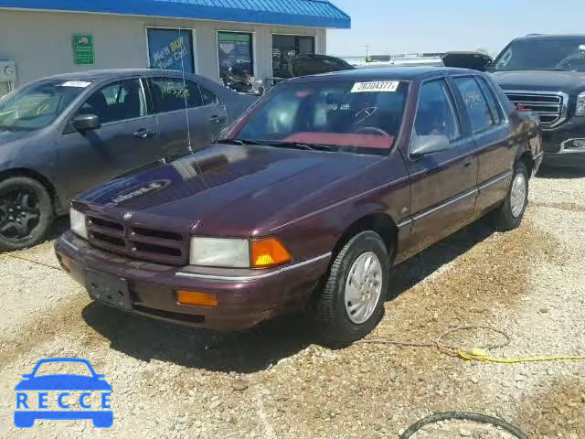 1993 DODGE SPIRIT 3B3XA4630PT521867 зображення 1