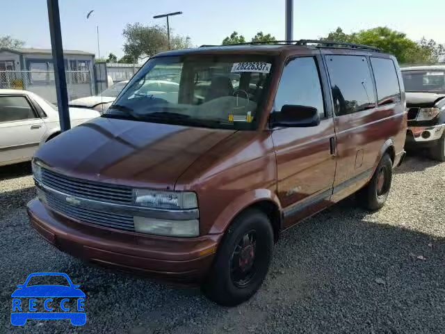 1996 CHEVROLET ASTRO VAN 1GNDM19W4TB165813 image 1