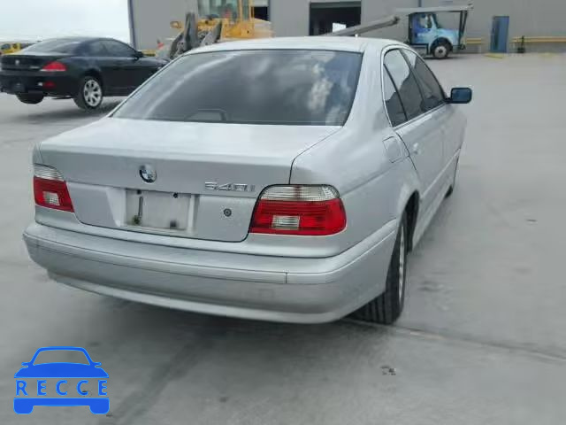 2002 BMW 540I AUTOMATIC WBADN63472GN85218 зображення 3