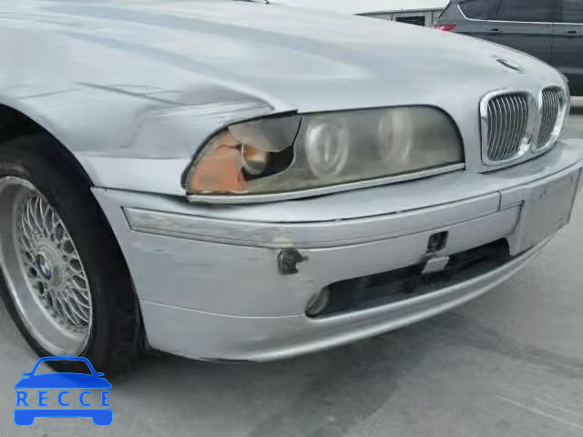 2002 BMW 540I AUTOMATIC WBADN63472GN85218 зображення 8